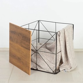 Ράφι παλτών Max Home Σίδερο Ξύλο MDF (4 Μονάδες)