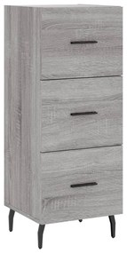 Ντουλάπι Γκρι Sonoma 34,5x34x90 εκ. από Επεξεργασμένο Ξύλο - Γκρι