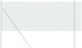 vidaXL Συγκολλητός φράχτης από σύρμα 2500 x 80 εκ Πράσινο