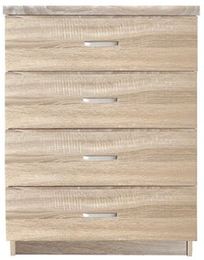 ΣΥΡΤΑΡΙΕΡΑ ARTELIBRE OCOLA ΦΥΣΙΚΟ ΜΕΛΑΜΙΝΗ 60X40X80CM