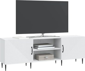 vidaXL Ντουλάπι TV Λευκό 150 x 31 x 50 εκ. Επεξεργασμένο Ξύλο