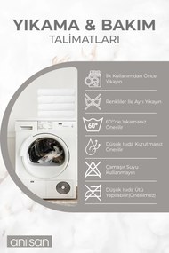 Stewehome Σετ πετσέτες μπάνιου και χεριών από 100% βαμβάκι 50x70 cm