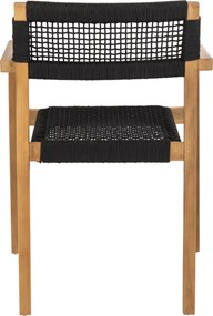 ΠΟΛΥΘΡΟΝΑ CHARLOTTE HM9637.02 ΞΥΛΟ TEAK & ΜΑΥΡΟ ΣΧΟΙΝΙ--B'ΔΙΑΛΟΓΗΣ 59x54x83Y