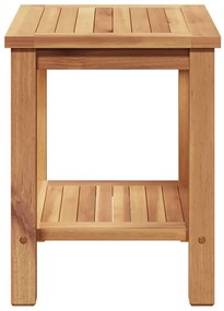 vidaXL Τραπεζάκι σαλονιού Καφέ 50 x 35 x 45 cm Μασίφ ξύλο teak