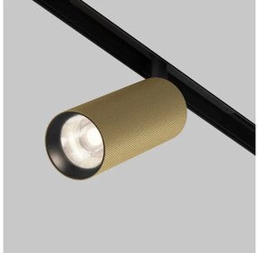 Σποτ Μαγνητικής Ράγας Exility LED 12W Μαύρο-Χρυσό 4000K Artisan TR097-2-12W4K-M-BMG Maytoni TR097-2-12W4K-M-BMG