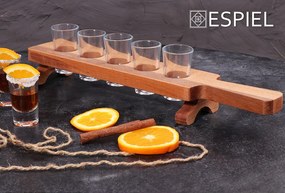 ΣΕΤ ΞΥΛΙΝΟΣ ΔΙΣΚΟΣ ΜΕ 5 ΣΦΗΝΑΚΙΑ 40ML 42Χ8ΕΚ - ESPIEL - KOP111