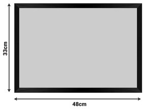 Πίνακας Bordele pakoworld με ψηφιακή εκτύπωση και πλαίσιο 48x1.5x33εκ