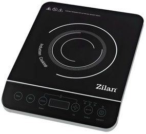 Μονή Επαγωγική Εστία Zilan Μαύρη 2000W ZLN8078