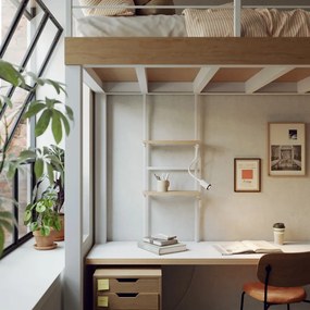 Επιτραπέζιο Σποτ MAG-Y με Εύκαμπτο Βραχίονα Flex Tube Λευκό