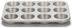 Φόρμα Cupcakes/Muffins 12 Θέσεων Silver Top 221.03634.1 35cm Silver Patisse Stainless Steel
