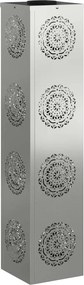 vidaXL Ηλιακό LED Φως Δρόμου 2 pcs Θερμό λευκό 18 x 18 x 80 εκ.