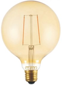 Λαμπτήρας Led Filament Amber Dimmable G95-4 E27  2,5w 2000K 200lm Ø95xH135mm Enjoy EL822113