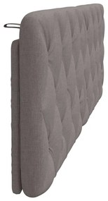 vidaXL Μαξιλάρι για Κεφαλάρι Taupe 160 εκ. Υφασμάτινο