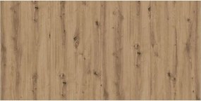 vidaXL Κεφαλάρι κρεβατιού Δρυς τεχνίτης 160x1,5x80 cm