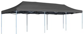 vidaXL Τέντα Εκδηλώσεων Πτυσσόμενη Pop-Up Ανθρακί 3 x 9 μ.
