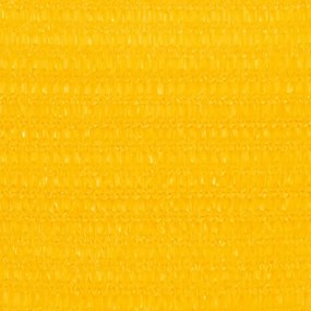 vidaXL Πανί Σκίασης Κίτρινο 2 x 2 μ. από HDPE 160 γρ./μ²