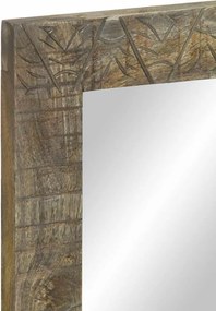 vidaXL Καθρέφτης μπάνιου 50x2,5x70 cm από μασίφ ξύλο Mango