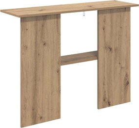 vidaXL Τραπέζι κονσόλας Artisan Δρυς 100 x 30 x 75 εκ