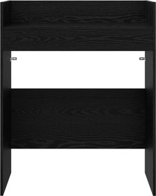 vidaXL Πίνακας DJ Μαύρη Δρυς 62 x 45 x 102 εκ. Επεξεργασμένο Ξύλο