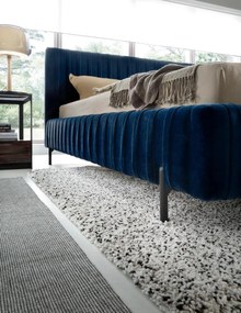 Επενδυμένο κρεβάτι Prallo-Mple-180 x 200