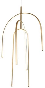 Φωτιστικό Οροφής Led 1931 80W 3000K 80Lm Gold Αλουμίνιο