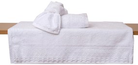 Μπουρνούζι με Δανδέλα Νο9 Λευκό Viopros