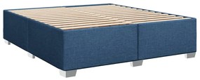 ΚΡΕΒΑΤΙ BOXSPRING ΜΕ ΣΤΡΩΜΑ ΜΠΛΕ 200X200 ΕΚ. ΥΦΑΣΜΑΤΙΝΟ 3292908