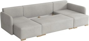 Γωνιακός καναπές Como U-Beige