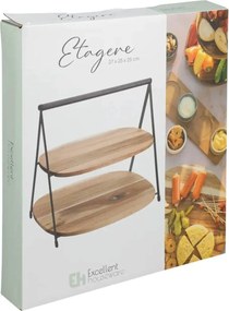 ΕΤΑΖΈΡΕΣ &amp; ΟΡΝΤΕΒΙΈΡΕΣ EXCELLENT HOUSEWARE FOOD STAND TWO LAYER