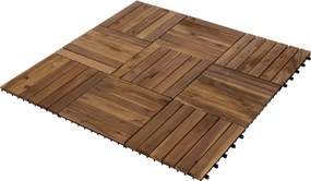 ΣΕΤ 10ΤΜΧ ΜΑΣΙΦ ΠΛΑΚΑΚΙΑ ΑΚΑΚΙΑΣ HM6299-- 30x30x2.4Υεκ