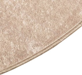 vidaXL Χαλί Runner MARSA Μπεζ 120 x 120 cm Πολυέστερ και PVC