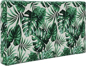 vidaXL Μαξιλάρι Καναπέ Εξωτερικού Χώρου 2 pcs Σχέδιο Φύλλου