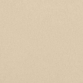 vidaXL Μαξιλάρια Καναπέ 4 τεμ. Μπεζ 60x60 εκ. Υφασμάτινα