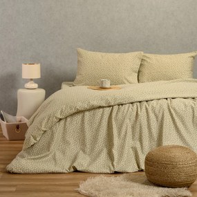 Φανελένια Σεντόνια King Size (Σετ) Melinen Winter Line Elise Greige