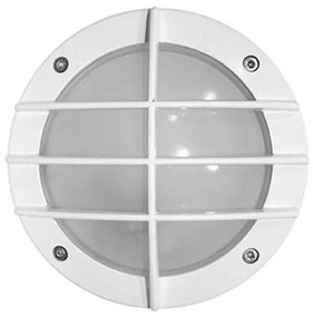 Απλίκα Φωτιστικό Τοίχου IP54 GΧ53 11W Φ6cm LED Λευκό 3-97260 Lumen-3-97260-Λευκό 3-97260