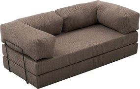 Τριθέσιος Καναπές Γκρι COMFORT 95x190x75