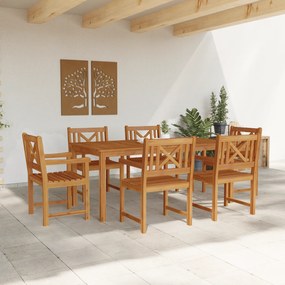 vidaXL Καρέκλες Κήπου 2 τμχ 56x56x90 εκ Μασίφ Ξύλο Ακακίας