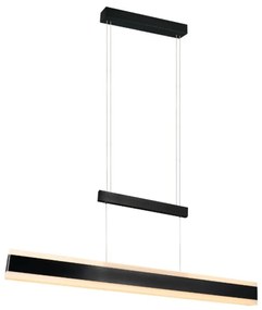 Φωτιστικό Οροφής - Ράγα Arcola 331210332 45W 5250lm 2300+3000+4000K 97-152x174cm Black Trio Lighting