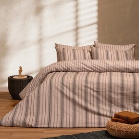 Σεντόνια Jun (Σετ 3τμχ) Grey Melinen Μονό 170x270cm 100% Βαμβάκι