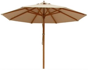 Ομπρέλα Επαγγελματική Fiji 01-00-2168 Φ2m Beige-Brown