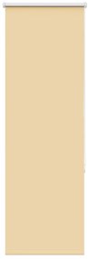 vidaXL Roller Blind Blackout Μπεζ 55x150 cm Πλάτος υφάσματος 50,7 cm