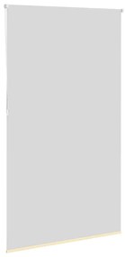 vidaXL Roller Blind Blackout Μπεζ 140x230 cm Πλάτος υφάσματος 136,6cm