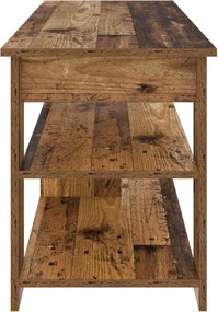 vidaXL Βάση τηλεόρασης Παλιό ξύλο 100 x 40 x 50 cm