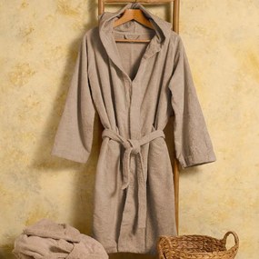 Μπουρνούζι Melinen Bloom Beige Μπεζ LARGE