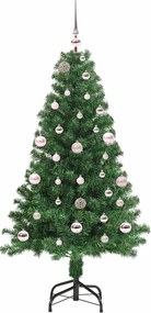 vidaXL Τεχνητό Χριστουγεννιάτικο Δέντρο με 150 LED Πράσινο 150 cm
