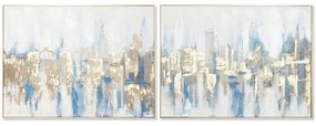 Καμβάς DKD Home Decor πολυστερίνη Καμβάς 80 x 3,5 x 60 cm