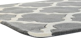 Χαλί DKD Home Decor Γκρι πολυεστέρας 120 x 180 x 2 cm Χωρίς Δακτύλιο