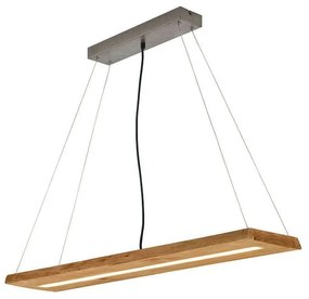 Φωτιστικό Οροφής - Ράγα Brad 323710130 100x20x150cm Wood Trio Lighting Metal,Wood