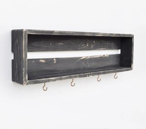 Ράφι Τοίχου Ξύλινο NICOR 70x10x21