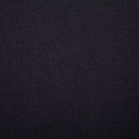 vidaXL Καναπές Διθέσιος Μαύρος Υφασμάτινος